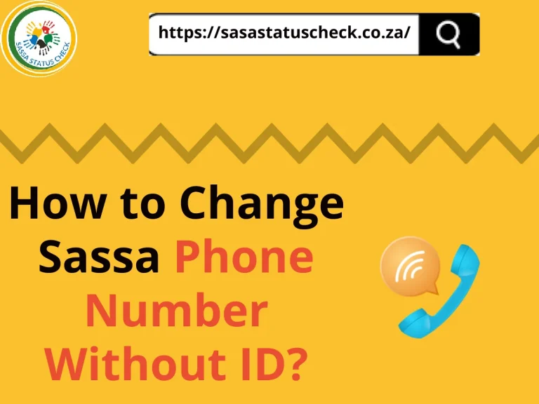 Change Sassa Phone Number