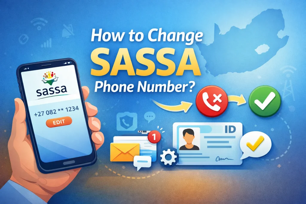 Change Sassa Phone Number