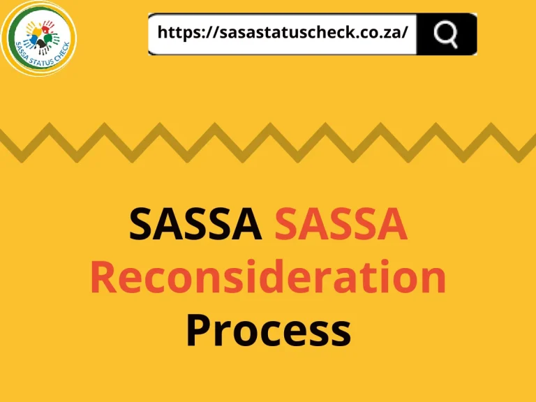 SASSA Reconsideration Guide