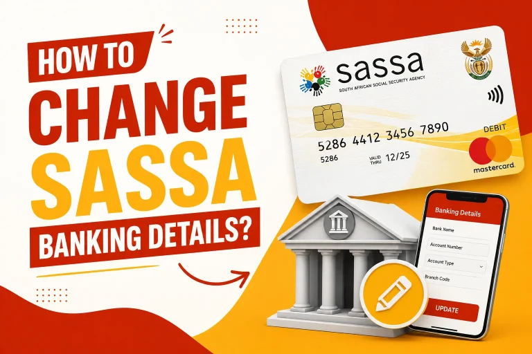 Change SASSA Banking Details