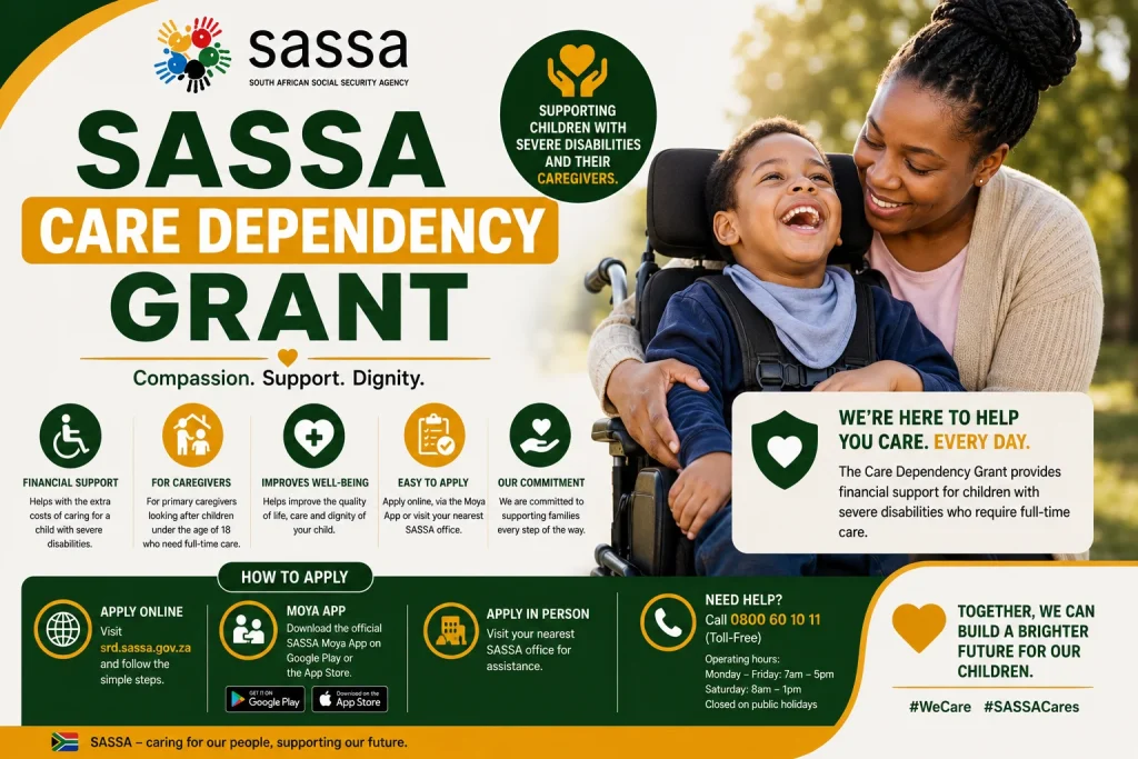 SASSA Care Dependency Grant